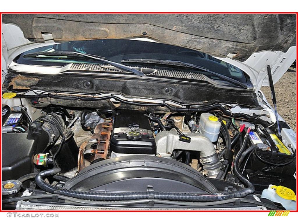 2005 Dodge Ram 3500 ST Quad Cab 4x4 Chassis Engine Photos