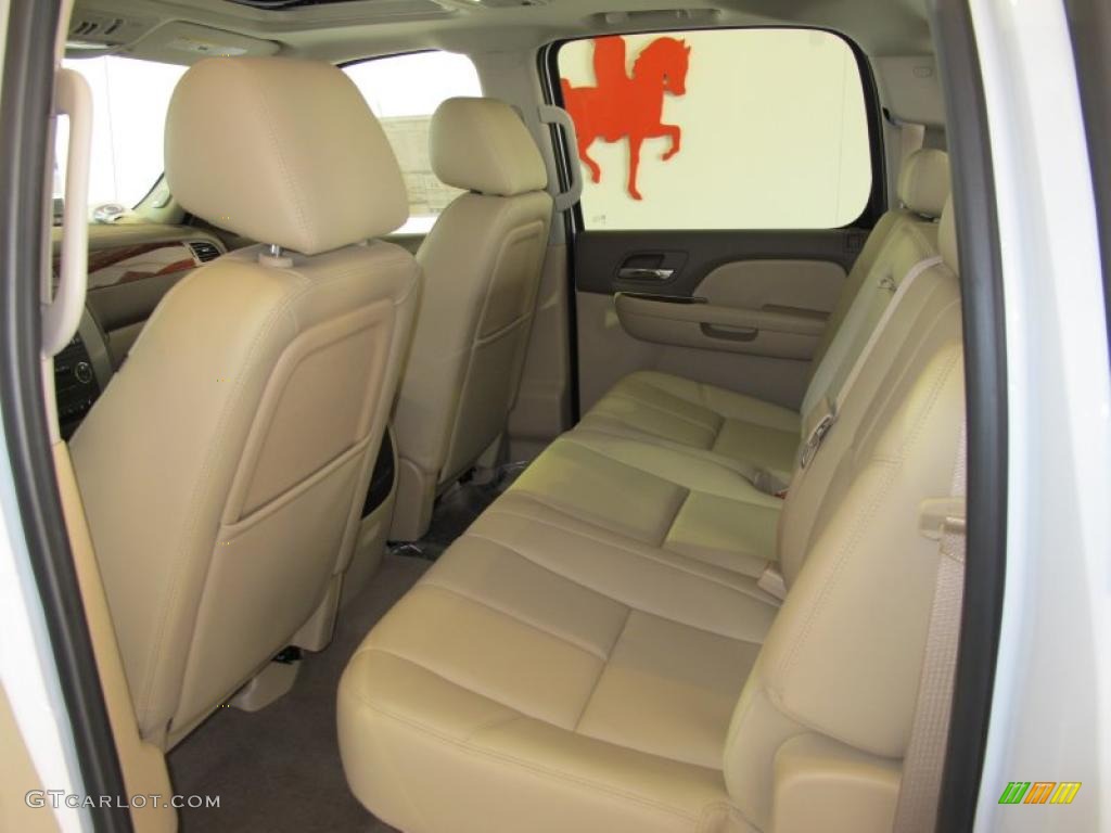Very Dark Cashmere/Light Cashmere Interior 2011 GMC Sierra 1500 SLT Crew Cab Photo #40969708