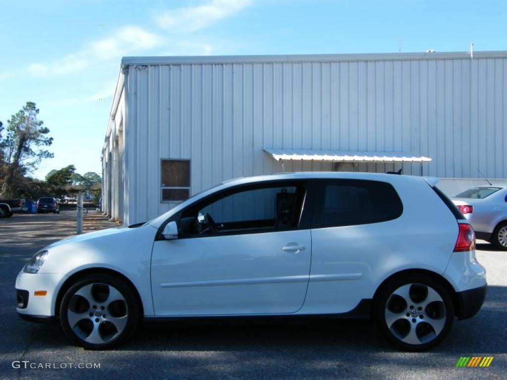 2006 GTI 2.0T - Candy White / Black Leather photo #2