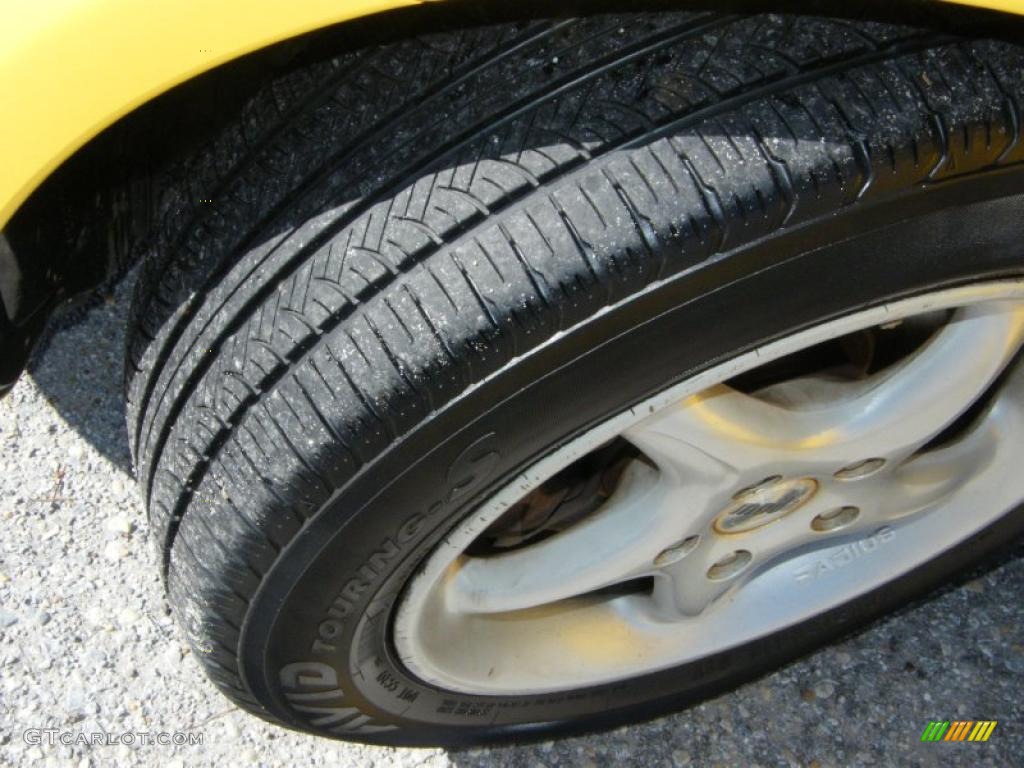 2003 MAZDA6 i Sedan - Speed Yellow / Gray photo #10