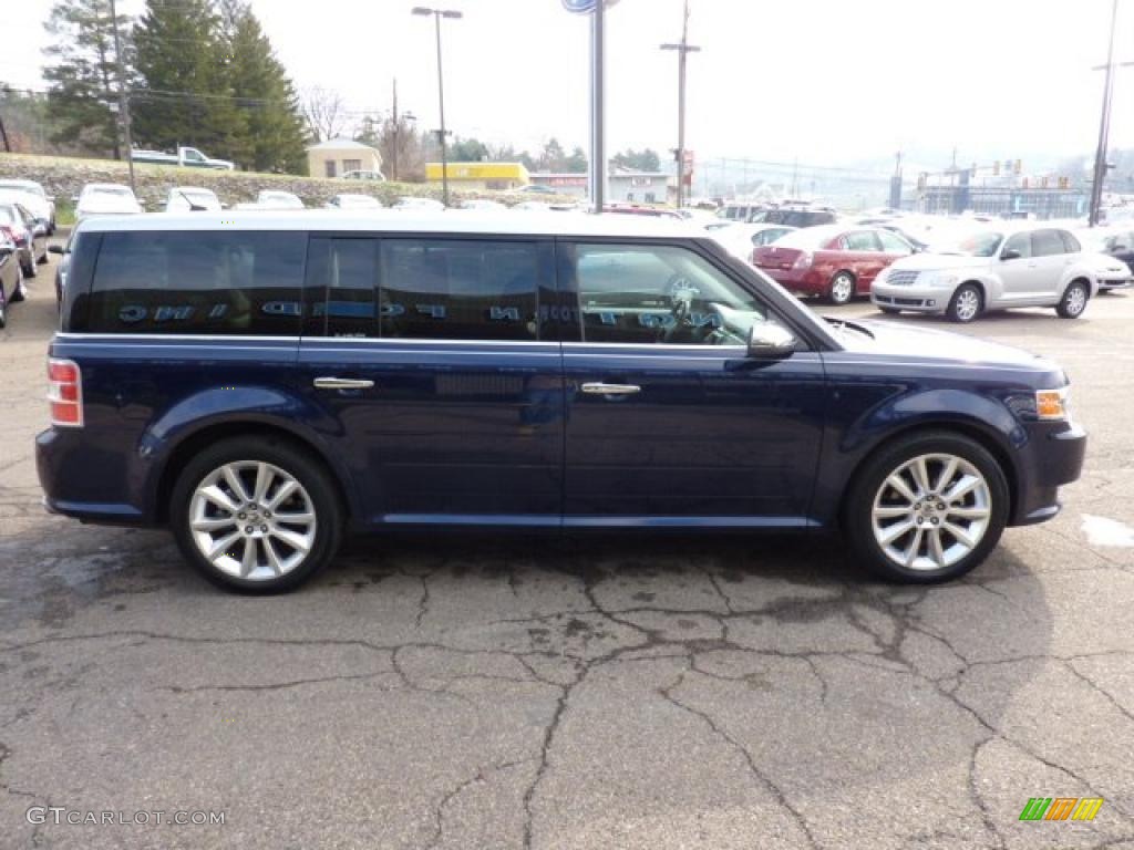 Kona Blue Metallic 2011 Ford Flex Limited AWD EcoBoost Exterior Photo #40972488