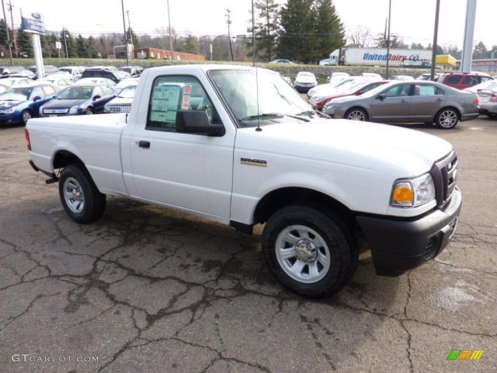 Oxford White 2011 Ford Ranger XL Regular Cab Exterior Photo #40972856