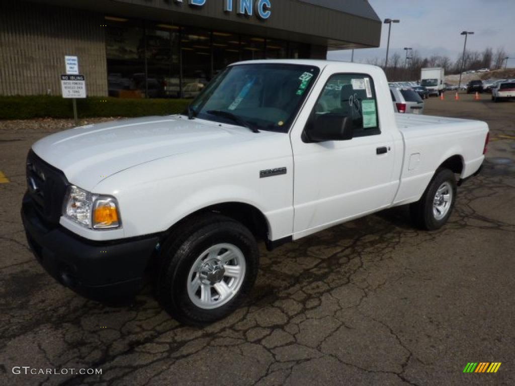 Oxford White 2011 Ford Ranger XL Regular Cab Exterior Photo #40972888