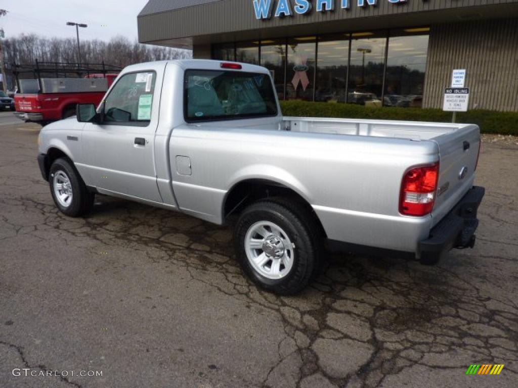 Silver Metallic 2011 Ford Ranger XL Regular Cab Exterior Photo #40973404