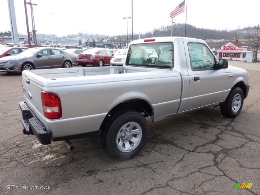 Silver Metallic 2011 Ford Ranger XL Regular Cab Exterior Photo #40973436