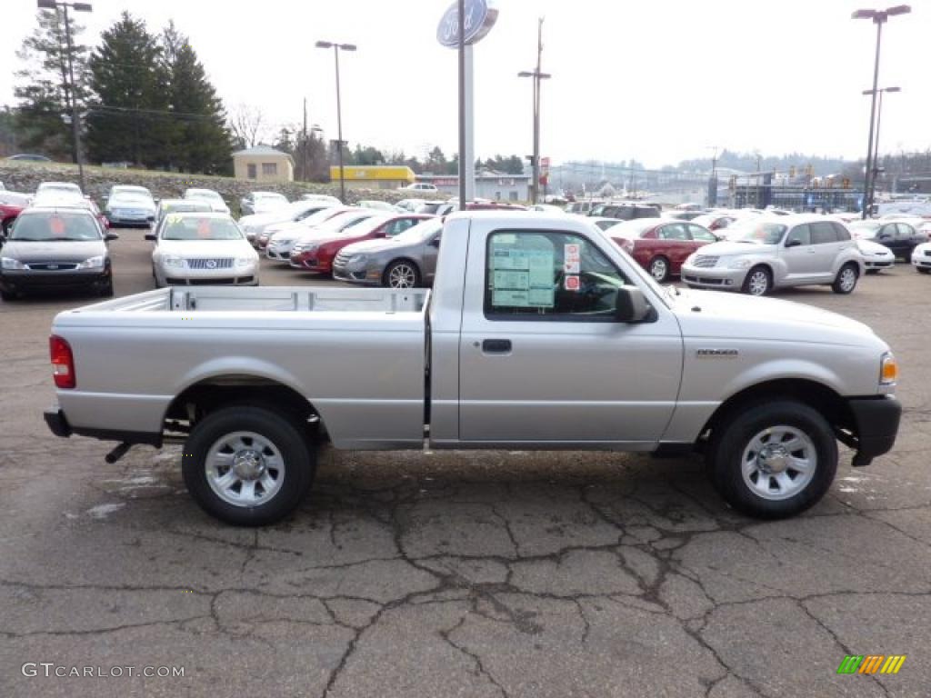 Silver Metallic 2011 Ford Ranger XL Regular Cab Exterior Photo #40973452