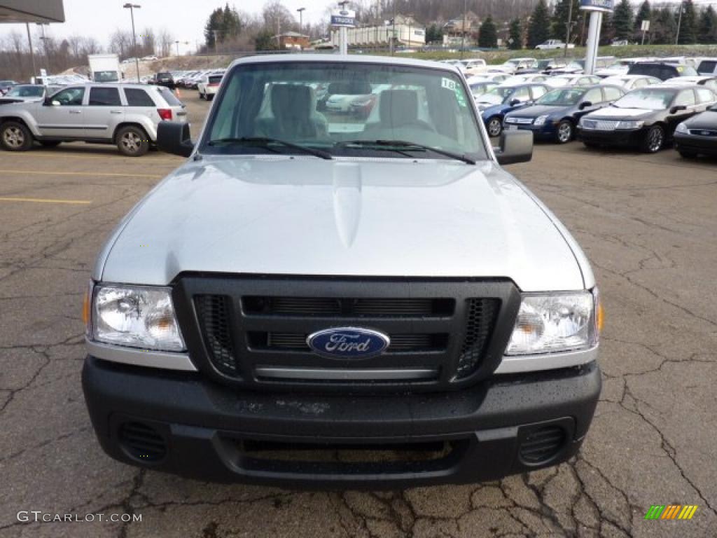 Silver Metallic 2011 Ford Ranger XL Regular Cab Exterior Photo #40973484