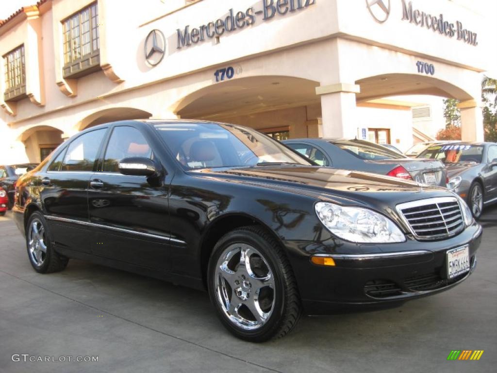 2005 S 500 Sedan - designo Mocha Black Metallic / Java photo #1