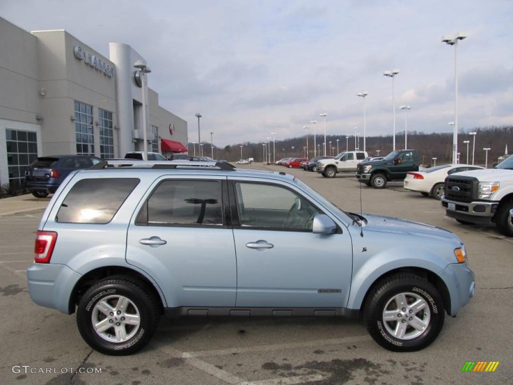Light Ice Blue 2008 Ford Escape Hybrid 4WD Exterior Photo #40973769