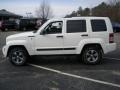 2008 Stone White Jeep Liberty Sport 4x4  photo #8