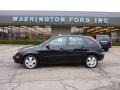 Pitch Black 2007 Ford Focus ZX5 SES Hatchback