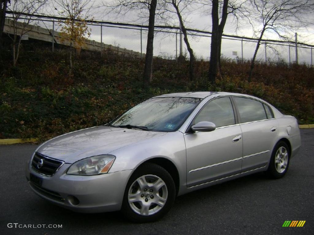 2002 Altima 2.5 S - Sheer Silver Metallic / Frost Gray photo #1