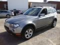 Silver Grey Metallic - X3 3.0si Photo No. 2