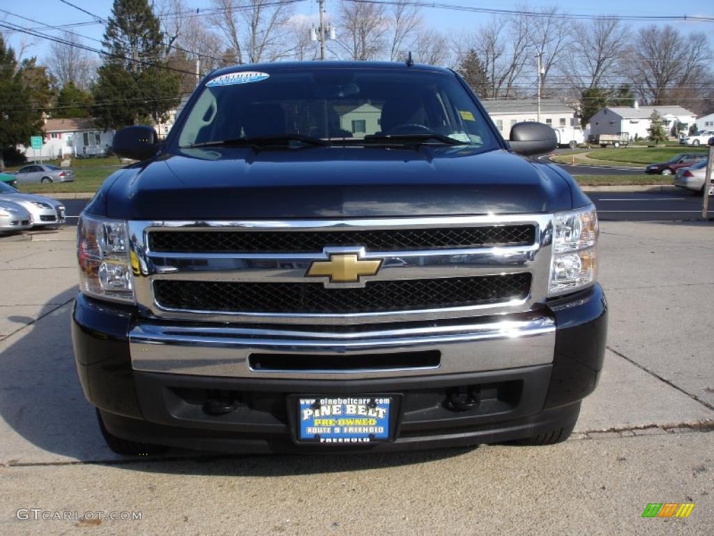 2010 Silverado 1500 LT Crew Cab 4x4 - Black / Ebony photo #2
