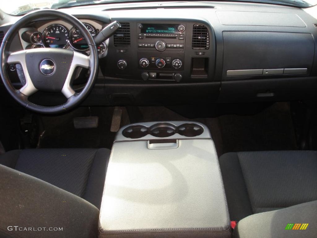 2010 Silverado 1500 LT Crew Cab 4x4 - Black / Ebony photo #12