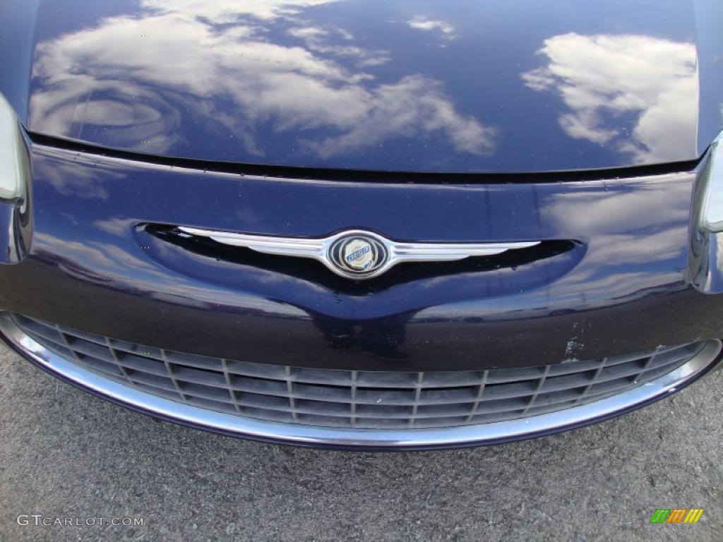 2002 Sebring LX Sedan - Deep Sapphire Blue Pearl / Dark Slate Gray photo #34