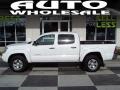 2010 Super White Toyota Tacoma V6 SR5 PreRunner Double Cab  photo #1