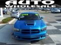 2008 B5 Blue Pearl Dodge Charger SRT-8 Super Bee  photo #2