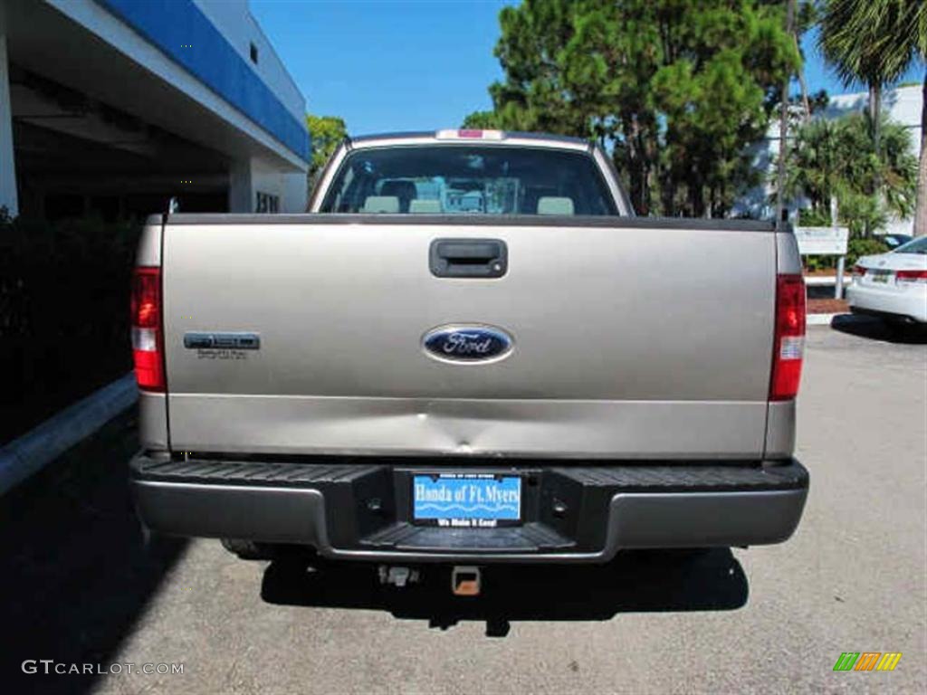 2006 F150 XLT SuperCab - Arizona Beige Metallic / Tan photo #4