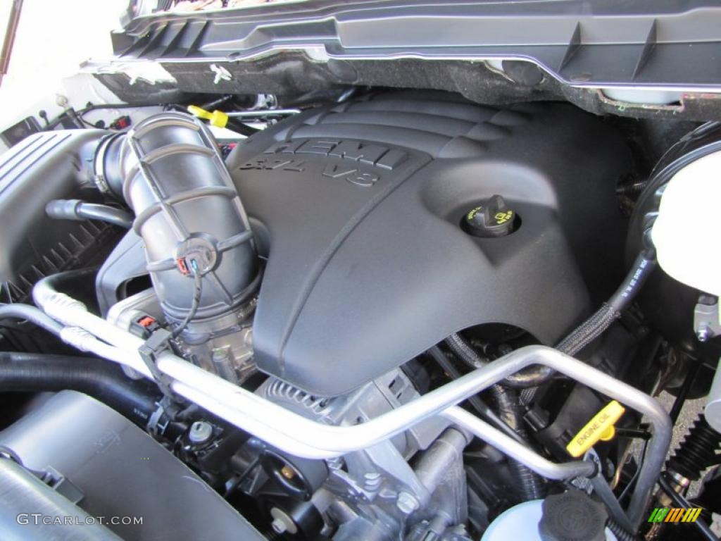 2011 Ram 1500 Laramie Crew Cab - Bright White / Dark Slate Gray photo #12