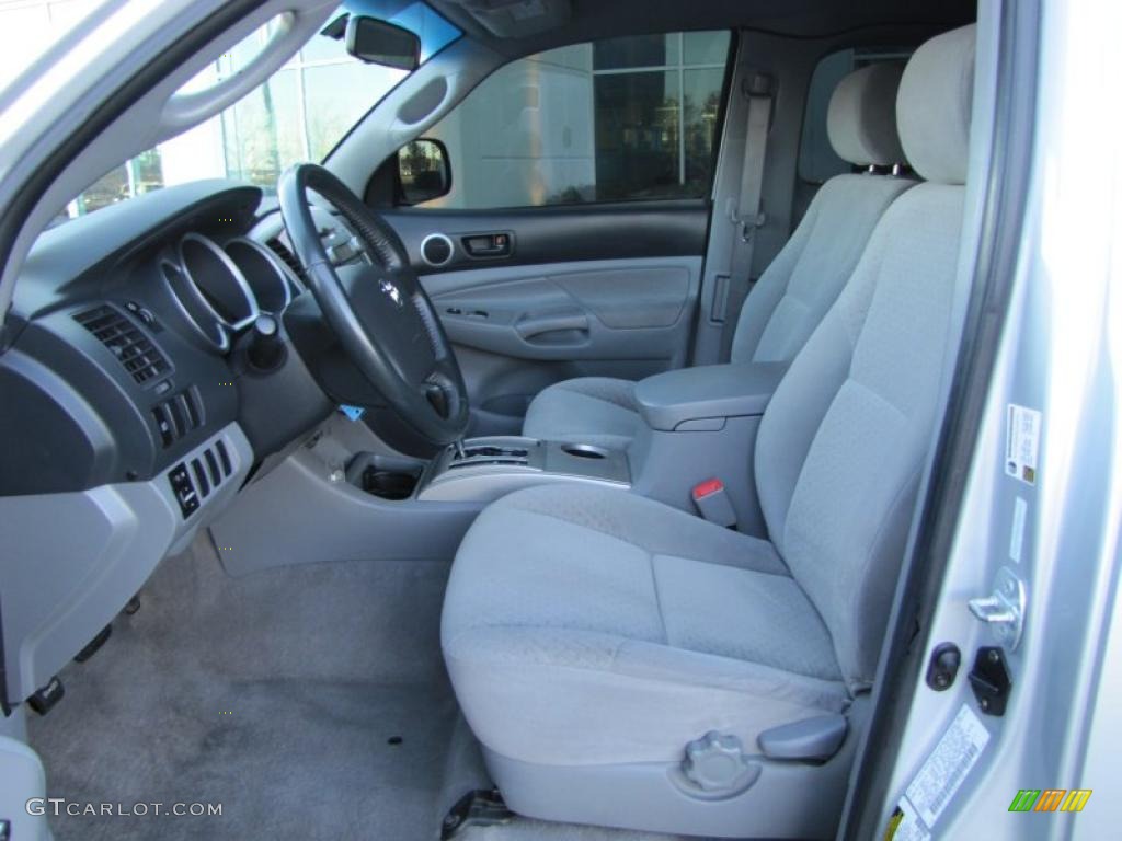 Graphite Gray Interior 2006 Toyota Tacoma V6 PreRunner Access Cab Photo #40984045