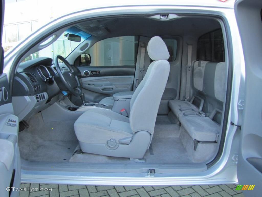 Graphite Gray Interior 2006 Toyota Tacoma V6 PreRunner Access Cab Photo #40984069