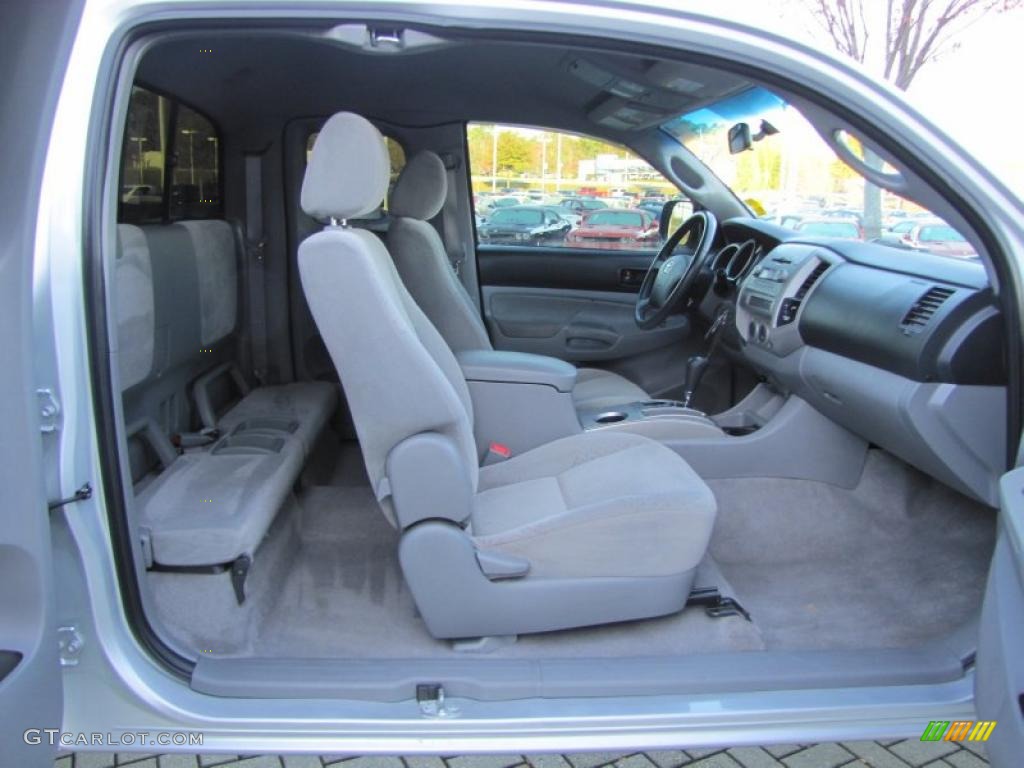 Graphite Gray Interior 2006 Toyota Tacoma V6 PreRunner Access Cab Photo #40984149