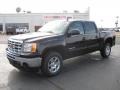 2011 Onyx Black GMC Sierra 1500 SLE Crew Cab 4x4  photo #1