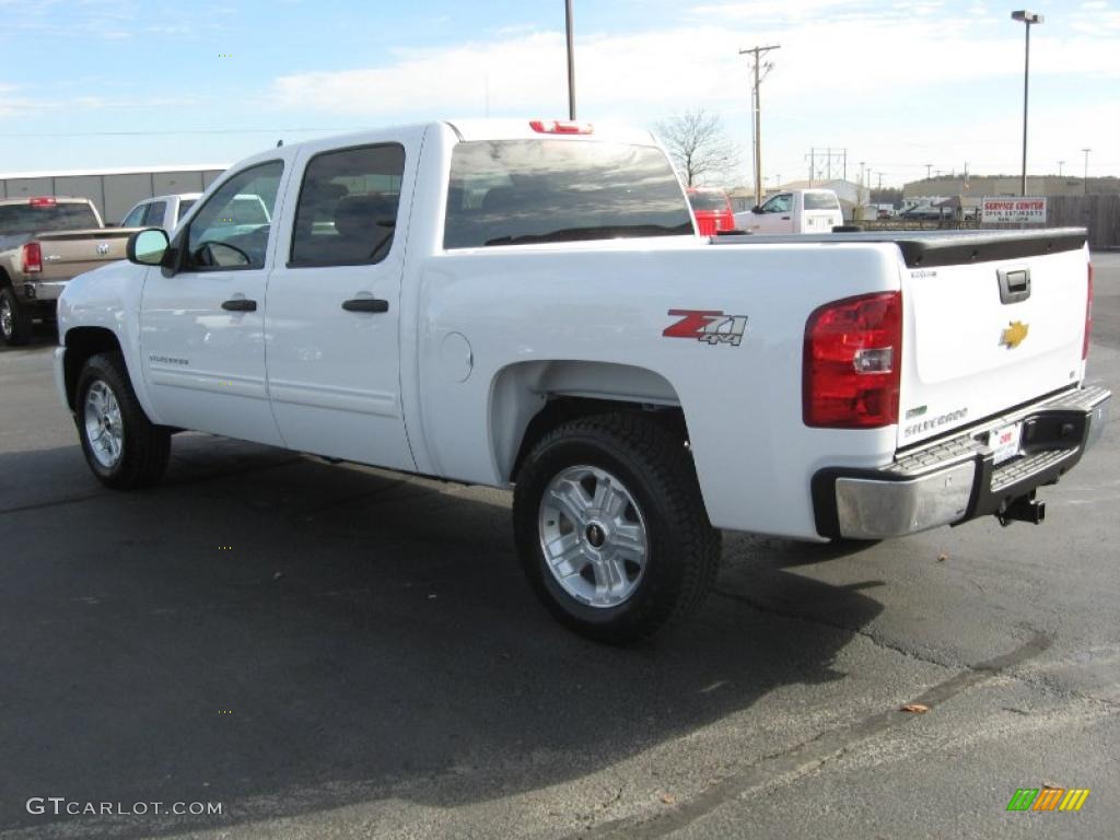 2011 Silverado 1500 LT Crew Cab 4x4 - Summit White / Ebony photo #6