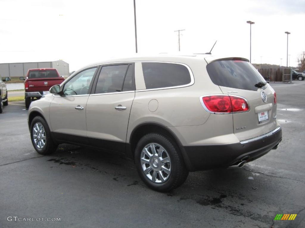 2011 Enclave CXL AWD - Gold Mist Metallic / Cashmere/Cocoa photo #6