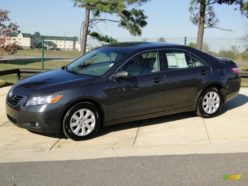 2008 Camry XLE - Magnetic Gray Metallic / Ash photo #9