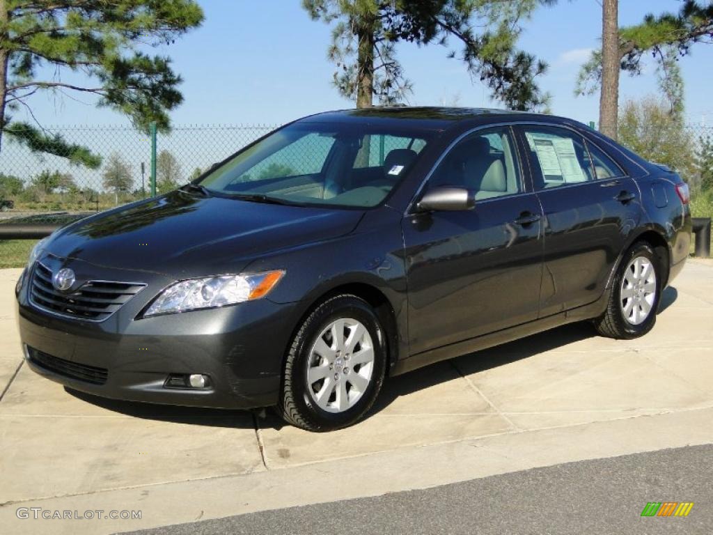 2008 Camry XLE - Magnetic Gray Metallic / Ash photo #10