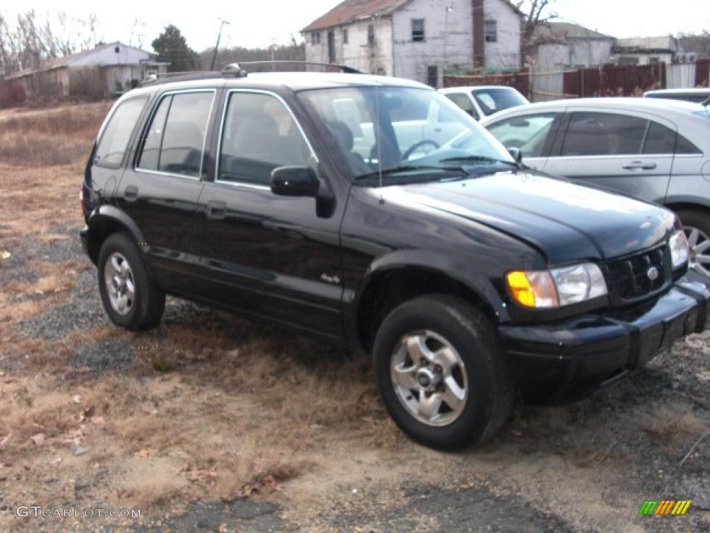 1998 Sportage 4x4 - Black / Gray photo #3