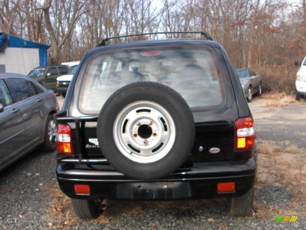 1998 Sportage 4x4 - Black / Gray photo #5