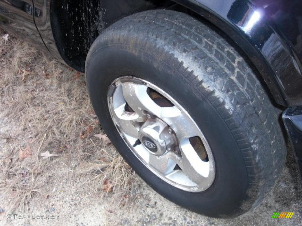 1998 Sportage 4x4 - Black / Gray photo #10