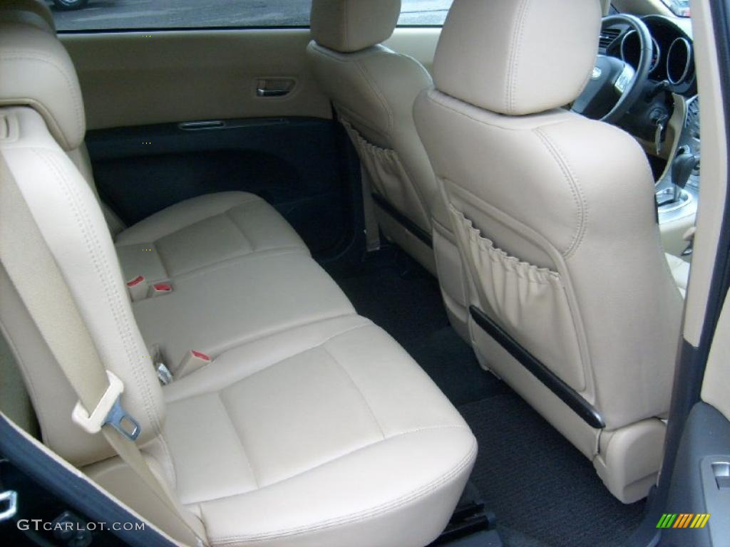Desert Beige Interior 2008 Subaru Tribeca Limited 5 Passenger Photo #40989005