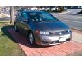 Galaxy Gray Metallic - Civic EX Coupe Photo No. 4