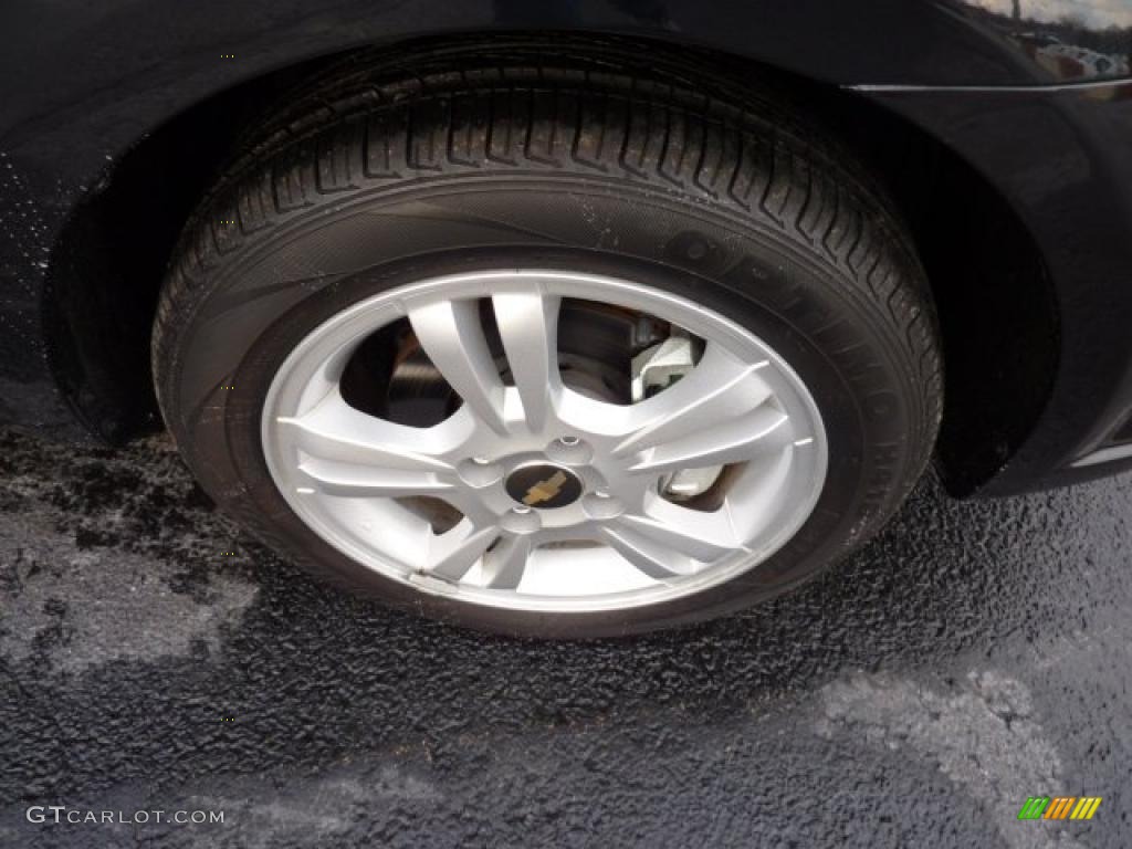 2010 Aveo LT Sedan - Black Granite / Charcoal photo #12