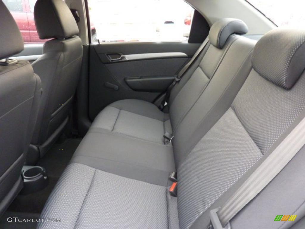 2010 Aveo LT Sedan - Black Granite / Charcoal photo #15
