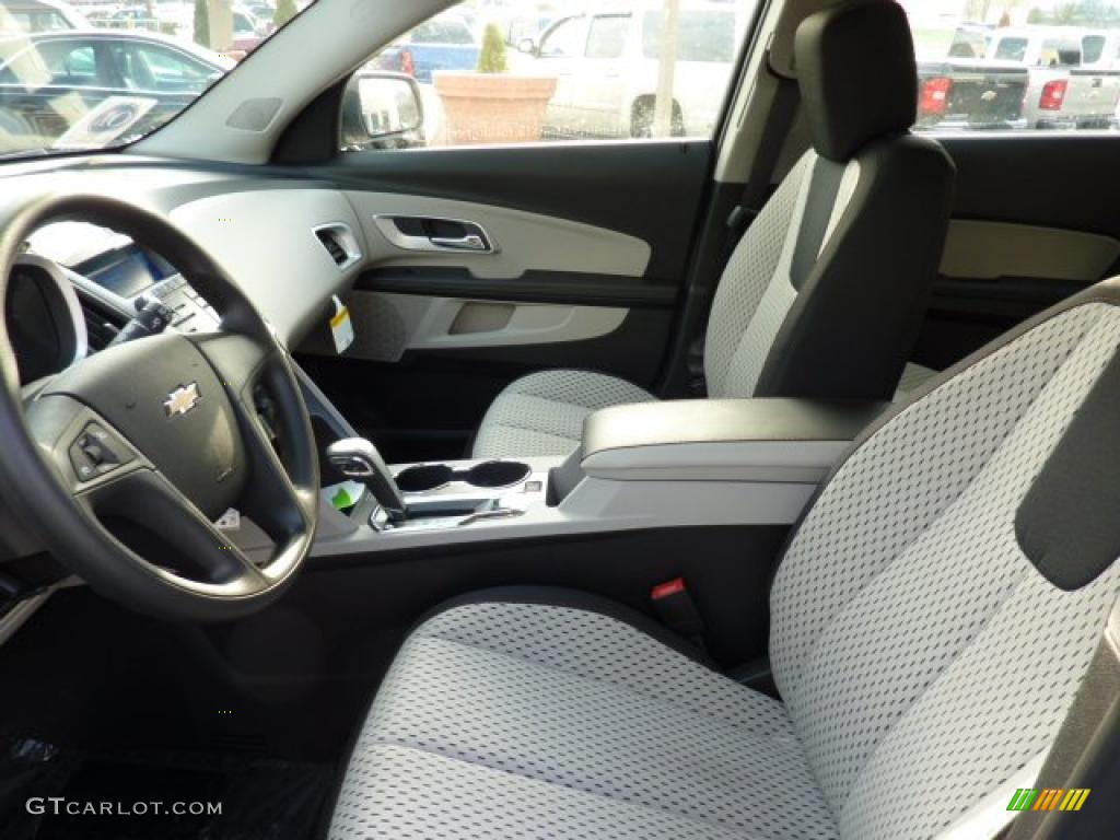 Light Titanium/Jet Black Interior 2011 Chevrolet Equinox LS Photo #40990305