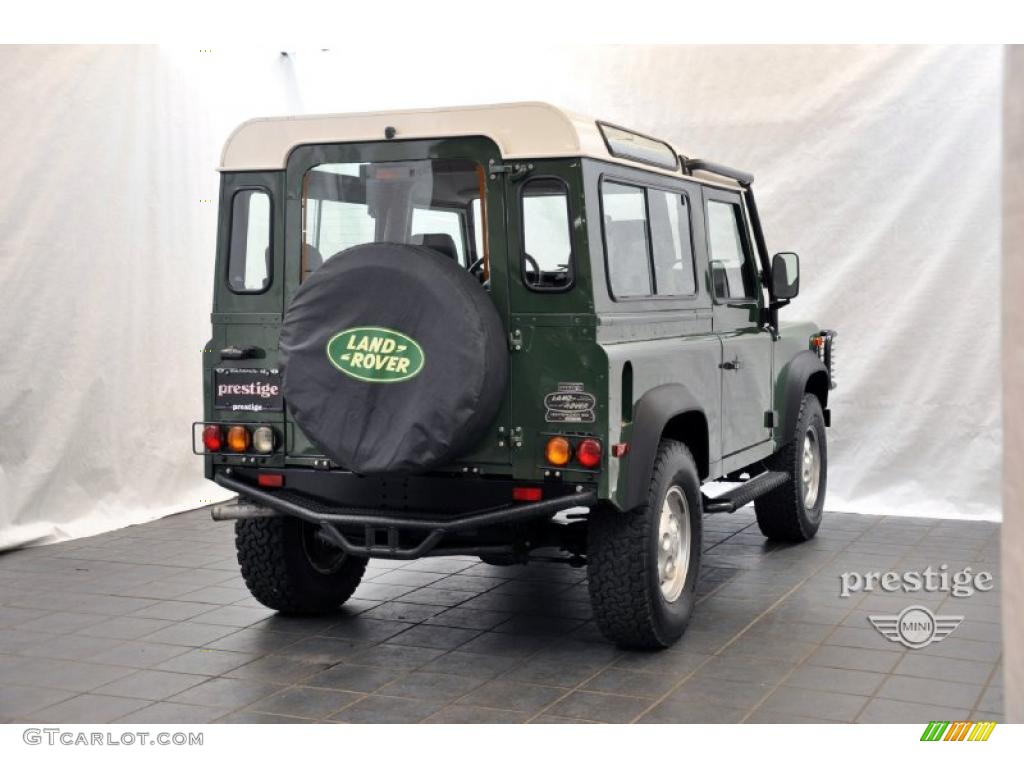 1997 Defender 90 Hard Top - Coniston Green / Slate Grey photo #2