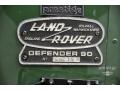 1997 Coniston Green Land Rover Defender 90 Hard Top  photo #14