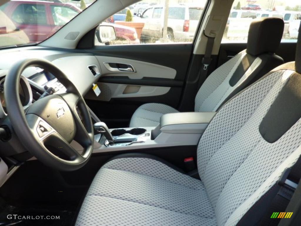 Light Titanium/Jet Black Interior 2011 Chevrolet Equinox LS AWD Photo #40991509