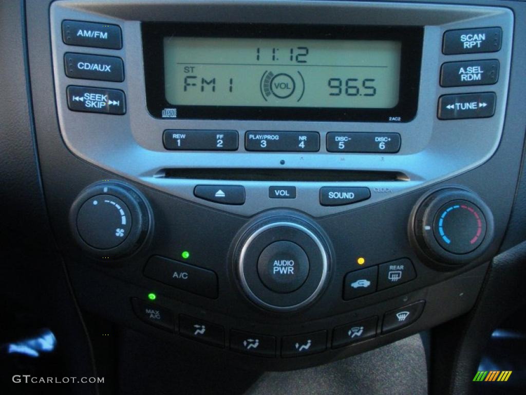 2007 Honda Accord Value Package Sedan Controls Photo #40991629