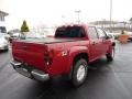 2005 Dark Cherry Red Metallic Chevrolet Colorado Z71 Crew Cab 4x4  photo #3