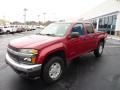 2005 Dark Cherry Red Metallic Chevrolet Colorado Z71 Crew Cab 4x4  photo #10