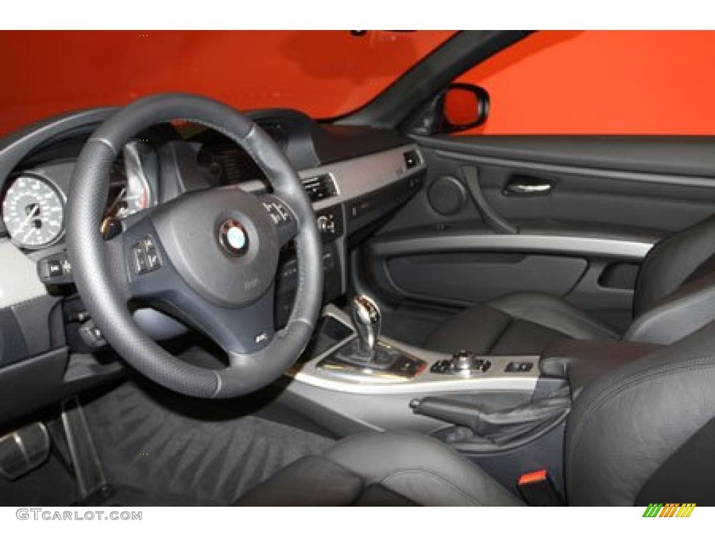 Black Interior 2011 BMW 3 Series 335is Convertible Photo #40993081