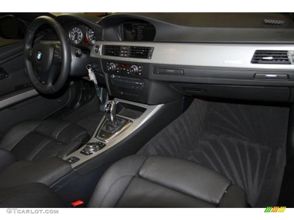 2011 BMW 3 Series 335is Convertible Black Dashboard Photo #40993473