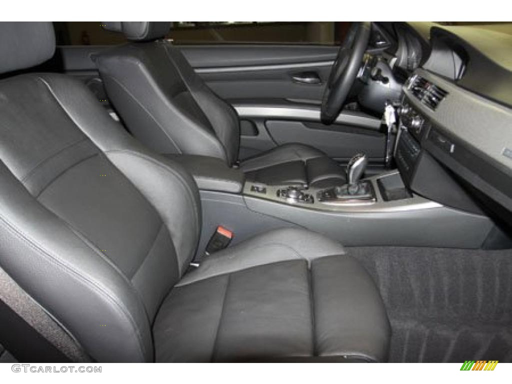Black Interior 2011 BMW 3 Series 335is Convertible Photo #40993477