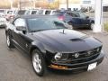 2007 Black Ford Mustang V6 Premium Convertible  photo #2